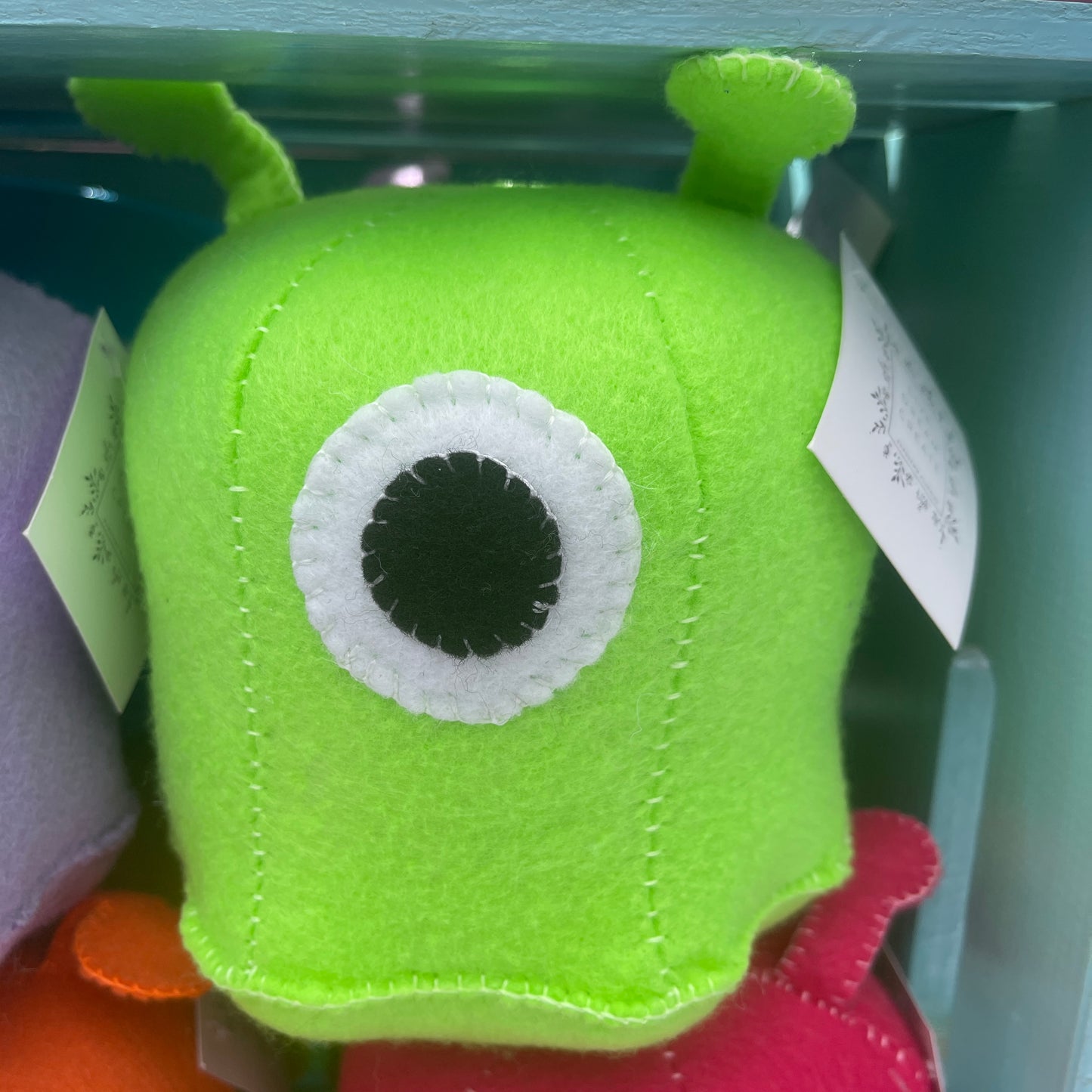 Alien Plush *Featuring Glow-In-The-Dark thread!*